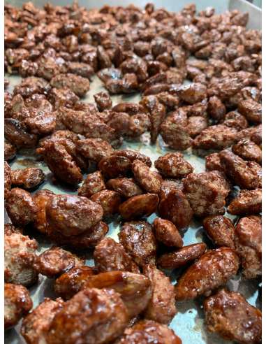 Almendra garrapiñada