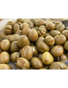 Aceituna machacada casera