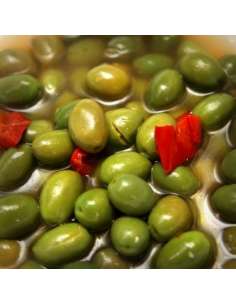 Aceituna bajas en sal