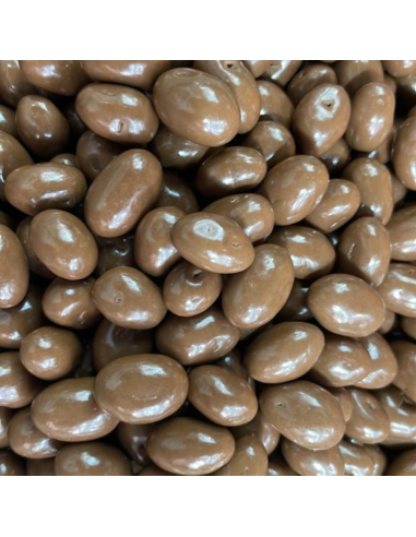 Pistachos pelados con chocolate