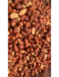 Cacahuete frito con piel