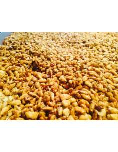 Pipas peladas garrapiñadas